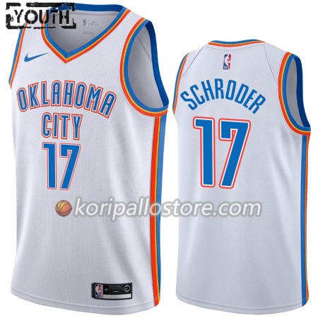 Oklahoma City Thunder Dennis Schroder 17 Nike 2019-2020 Association Edition Lasten Pelipaidat Swingman